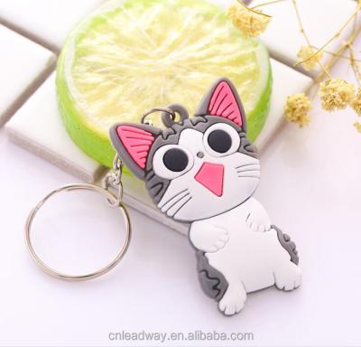 China Souvenir Gifts Lowest Price Promotion Bulk Gift Customized 3D PVC Key Chain for sale