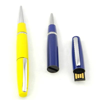 China Metal usb pens with logo and color usb promo ball pen with waterproof usb drive 8g 16gb 32gb 64gb 128gb flash drive for sale