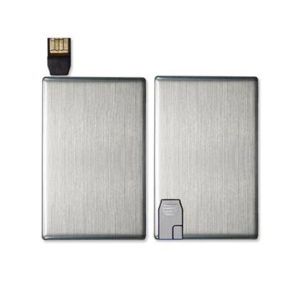 China Custom Metal USB Card Credit Card Reader 4gb 8gb 16gb Flash USB 2.0 3.0 Flash USB Drive Manufacturers for sale