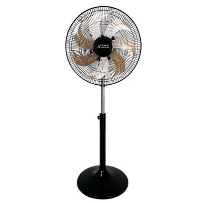 China Adjustable Design Kanasi 16 18 Inch 7 Blades 5 Speed ​​Metal Stand Electric Pedestal Fan for sale