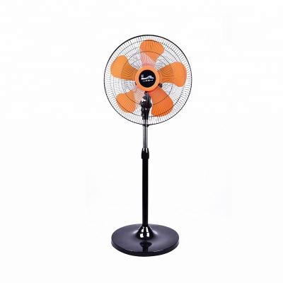 China Powerful Commercial Free Standing 10 12 14 16 18 Inch Floor Stand Fan Fan Outdoor Best Crown 360 Degree 5 Blades for sale