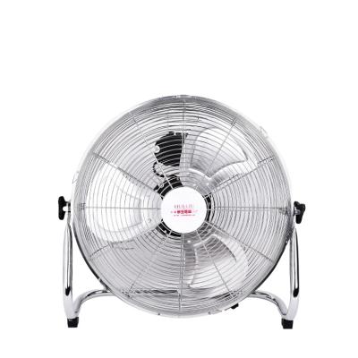 China Hotel 10 Inch Factory Supply Industrial 12 Inch Metal Ventilation Electric Adjustable Floor Fan High Speed ​​3 Blades for sale