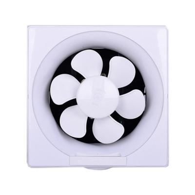 China Hotels Kanasi Wall Mounted 4 Inch Plastic 6 Blades Ventilation Exhaust Bathroom Window Fan for sale