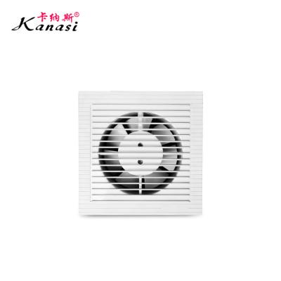 China Hotels Best Price High Quality 7 Blades Bathroom Exhaust Fan Square With Plastic Blades for sale