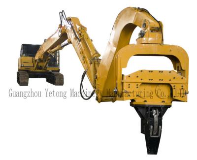 China Aerial Buildings Demolishing Pile Driving Heavy Equipment For Excavator or Digger for sale