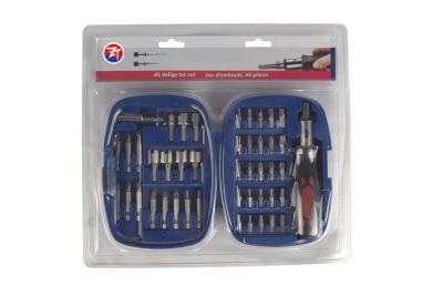 China Security 45Pcs Metal Screwdriver Bit Sets , Precision Impact Screwdriver Bits Sets for sale