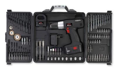 China Rechargeable Battery 2 Speed Cordless Drill Sets 12v 14.4v 18v Cordless Power Tool Kits for sale