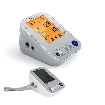 China 2019 newest automatic arm blood pressure monitor with two tubes two cuff for health care RBP-9805 for sale