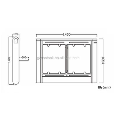 China Hot 2021 304 Stainless Steel Cantonk Turnstile With Face Recognition Temperature Sensing Gate S186GS for sale