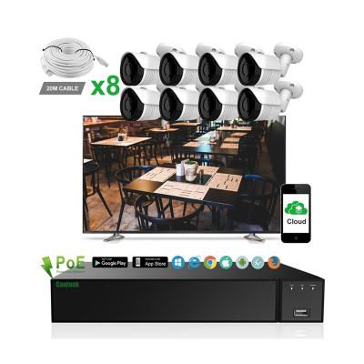 China Cantonk 4K 8MP NVR POE CCTV IP Two Way Audio Camera Set NVR Kits 8 Channel Security CCTV Home Video Surveillance Systems for sale