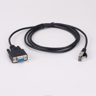 China Cabos D SUB personalizados de RJ45 para DB9 Pin Female Printer Extension Data Cable OEM à venda