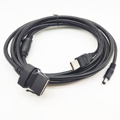 China 2m 12V 24V cable de impresora USB 8P conector para el equipo de punto de venta de CC en venta