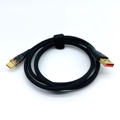 Cina Nero 5A 6A carica veloce Cavi USB Cavo USB C Maschio Cavo USB A a Tipo C in vendita