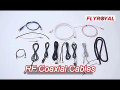 Customized N Plug To N Plug Low Loss RF Coaxial Cable