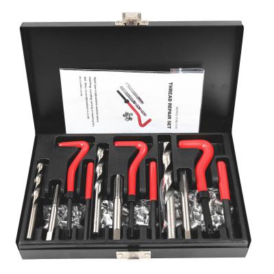 China 88 Piece Thread Repair Car Machine Garage Tools Drill Tap Car Garage Tools M6 X 1.0 M8 X 1.25 M10 X 1.5 for sale