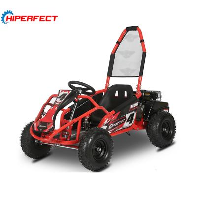 China HIGHPER 98CC 4 Stroke Mini Kids Gas Petrol Powered Off Dune Buggy Go Kart Cart F/R 6