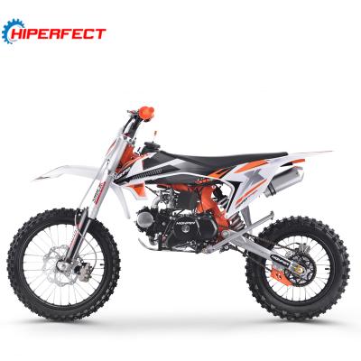 China 125cc 140cc 150cc 4 Stroke Manual Kick Start Pit Bike Motocross Dirt Bike Motorcycle DB608 for sale