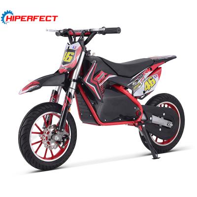 China HIGH THROUGH Off Road Kids 500W 36V Mini Electric Dirt Bike Motorcycle Motorbike HP110E-A for sale