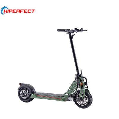 China 500W 48V Unisex Fashion Adult Use Alloy Frame Foldable Off Road Electric Scooter for sale