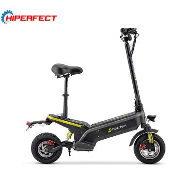 China New 500w unisex electric scooter with seat for sale