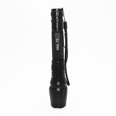 China 1* XML-T6 Emergency Hunting Flashlight Portable Flashlight Li-ion 2* 18650 Battery Japan Torch Light Search Product for sale