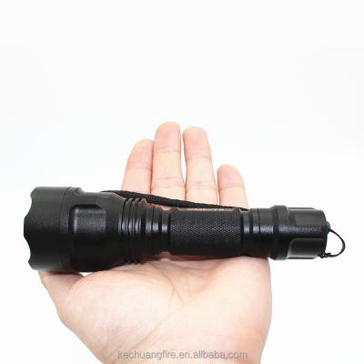 China 2018 XML-T6 Emergency 1000 Lumens Flashlight 1000m Long Range Self-Defense Products, Led Rechargeable Torch Flashlight, Led Hand Light for sale