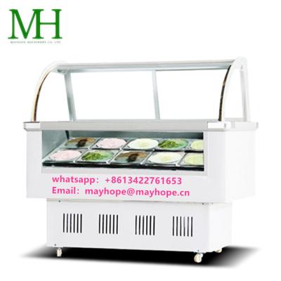 China Single-temperature factory price popsicle display /ice cream mini display cabinet /small display freezer for soft ice cream popsicle for sale