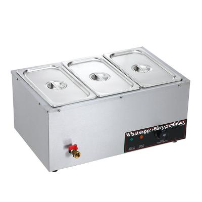 China Factory supply commercial stainless steel buffet food warmer bath marie for restaurant for sale