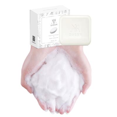 China Strong Whitening Soap Snail Base Cleaning Peeling Goat Milk Natural Whitening Soap and Lotion 120G for sale