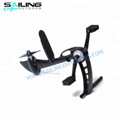 China Outboard Aluminum Navigation Propel Pedals Motor System Power For Fishing Boat With Foot Drive Pedal Thruster For Sale (not whole kayak) for sale