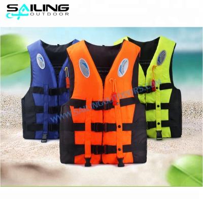 China Water Sports.etc Accepted Custom Logo Wholesale Swim Training Floatation Children And Life Jacket Safety Adult Life Vest for sale