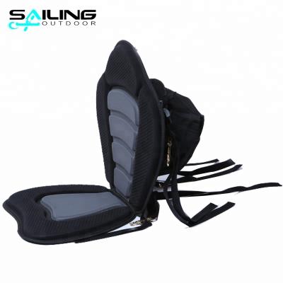 China Neoprene+600D Polyester Adjustable Backrest Rowing Kayak Adjustable Backrest Inflatable Boat Seat Storage Backpack Cushion Fishing PVC Boat Accessories Marine for sale