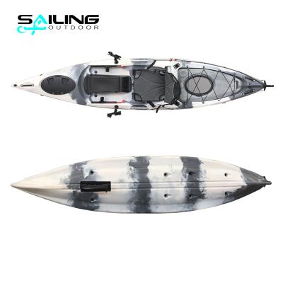 China 2018 13ft Relaxer Angler Fishing Kayak With Motor For Sale for sale