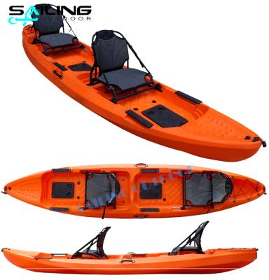 China 4m Double Person Relaxing Fishing Kayak Imported Boat Sat Top Of Outdoor Sailing for sale