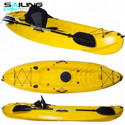 China Relaxing Color Available 2.7M Fishing Canoe Single Sit Top With Kayak Seat for sale