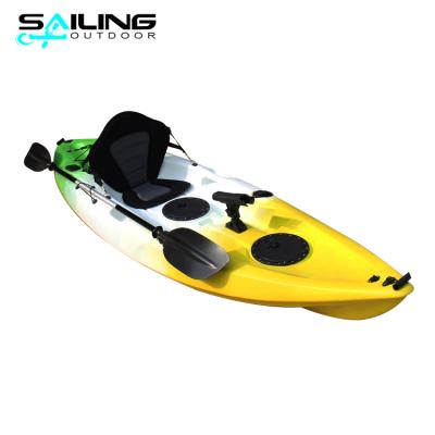 China 2018 New Rotomoulding Single Fishing Kayak 9.6ft Ocean Relax Sit Top Made In China for sale