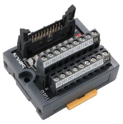 China Below 1.5mã Ž ¡ Terminal 20pin MIL /AWG16 T010 input is suitable for a variety of high quality PLC connection terminals for sale