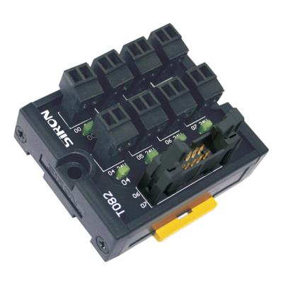 China Widely used in automation equipment T082-p high quality 8-bit pluggable terminal block output terminal block for sale