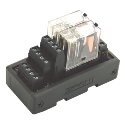 China SIRON Y431 2 Bit 2C Power Relay Module Sealed Wide Base Type Power Relay Module for sale