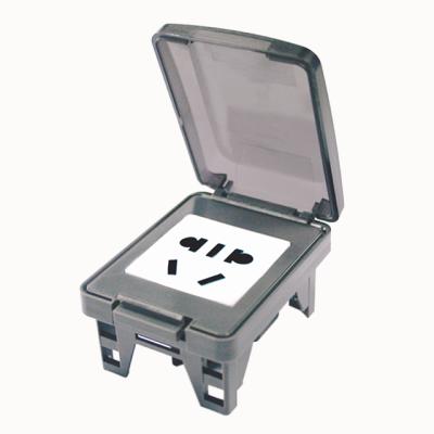 China SIRON H410 Residential/Multi-Purpose Multifunctional Outdoor Waterproof and Dustproof Box with Socket or Communication Interface Panel Protective Box for sale