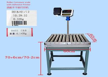 China Express C6 Stainless Steel Roller Conveyor Machine RC6060 P With Printer for sale