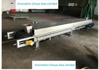 China 500mm Screw Conveyor With Hopper Feeder System For Iron Powder for sale