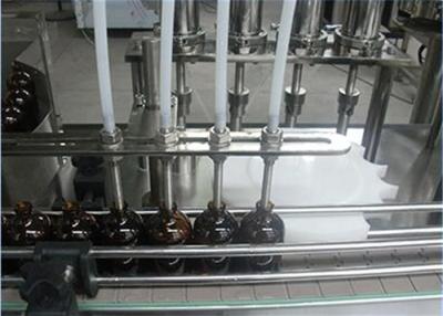 China 1550mm Beer Automatic Liquid Filling Machine Bottle Capping 10ml for sale