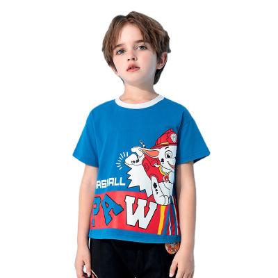 China Viable Custom Printing Kids Children Short Sleeve 100% Cotton Boy's T-Shirts for sale