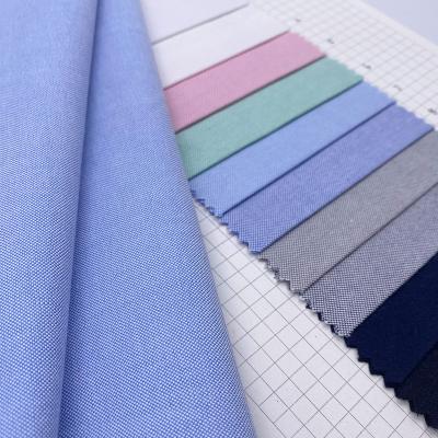 China Shrink-Resistant XH-JC1013 2021 Hot Selling Chinese Supplier Woven Pin 100 Cotton Oxford Fabric For Shirting for sale