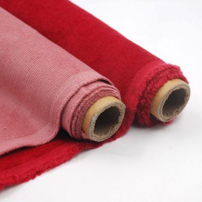 China Wholesale good quality Chinese stretch cotton corduroy fabric Shrink-resistant heavy material dyeing fabric from factory CC-0021 for sale