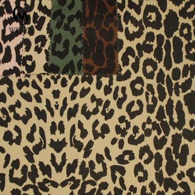 China New Products CP-0421 Cotton Material Warm Heavy Twill Coat Wholesale Leopard Print Fabric for sale