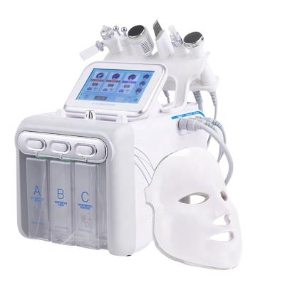 China Acne Treatment 7 in 1 Jeet Peel Machine Facial Cleaning Oxygen Small Bubble Machine Oxygen Machine For Beauty Salon for sale