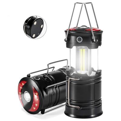 China ROAD Factory Wholesale Portable Super Bright 360 Led Lantern 3*AA 3W Camping Lantern with Red Heating Light for sale