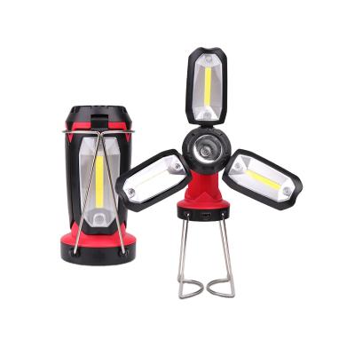 China 3*AA Rotation Outdoor Portable Super Bright Emergency Camping Battery Operated Adjustable Lantern With Portable Hook for sale